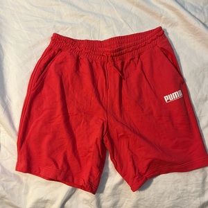 Men Puma Crimson shorts